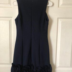 Donna Ricco Ruffle Hem Cocktail dress